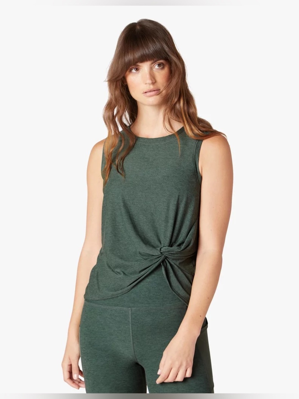 Beyond Yoga Front Twist Muscle Tank